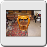 French Marquetry Occasional Table