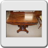 Georgian Crossbanded Card Table
